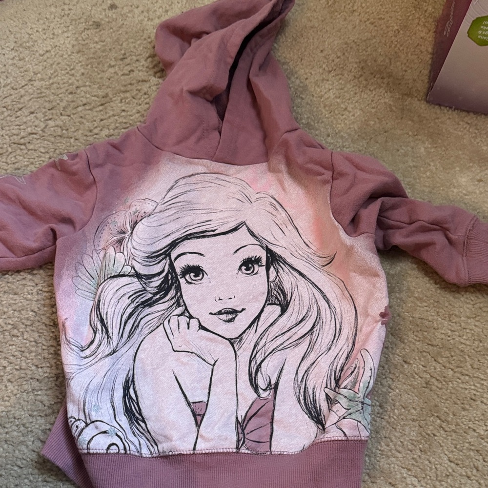 Cotton On Pink Kids Hoodie with Character Design